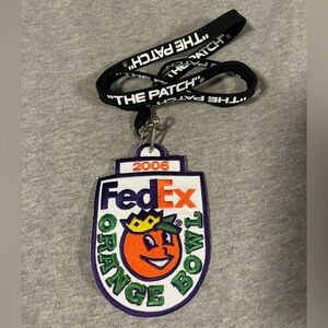 2006 Orange Bowl “The Patch” With Lanyard - Penn State Vs. Florida State